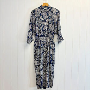 Vintage Jackie Bernard Eklektic Womens Floral 90s Secretary Dress Size 10 Chic‎
